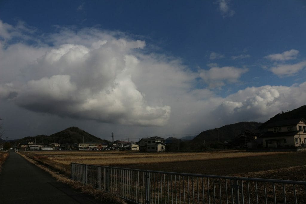 Une promenade de la gare de Sasayama guchi au château le 19 Janvier 2022