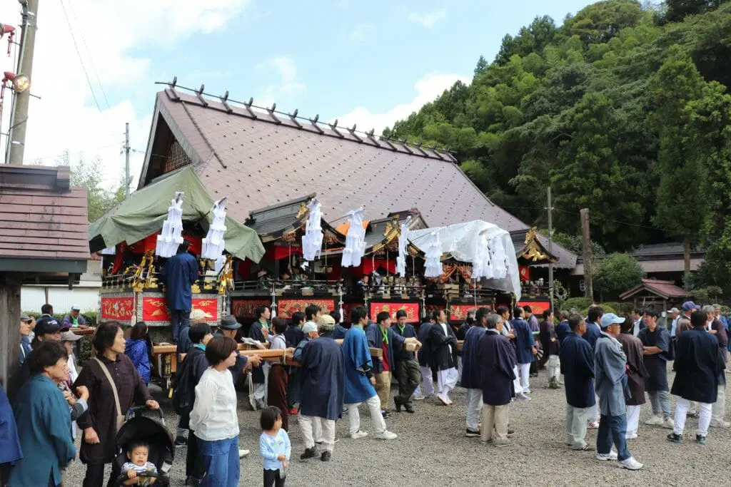 Hata Festival (Sasaba Shrine)